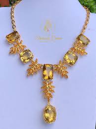 Yellow Necklace