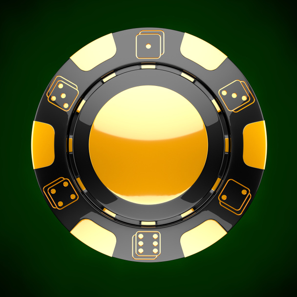 Circle Gold Chip